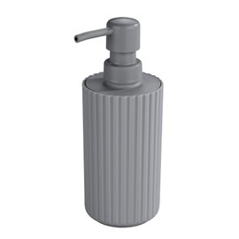 Wenko Soap Dispenser, Polypropylene (PP), Grey, 18 x 7 x 7 cm