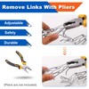 Supet Dog Prong Collar, Dog Choke Collar Adjustable Dog Pinch