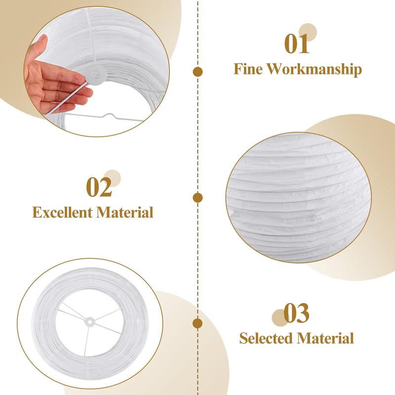 Fenteer Rice Paper Floor Lamp Shade Simple Floor Lampshade Foldable