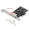 PCI-E 5.1 Sound Card CMI8738 Chip Stereo Audio Card Support