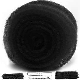 YGQQOY Hair Filler and Hairpins for Updo, Hair Sponge for Updo, Hair Padding,Hair Donuts for Updos, Volume Hair Bumps it Tool, Black