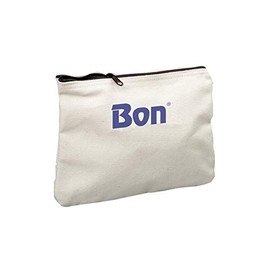 Bon 11-648 11-Inch by 7-1/2-Inch Canvas Zipper Bag