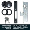 Summit DOORWARE Mortise Cylinder Hook Bolt with Keys | Adam