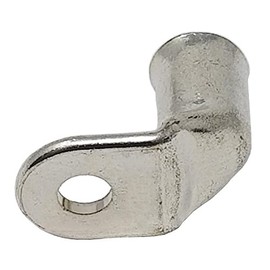 2 Ga. 1/4 Inch Stud Corrosion-Resistant Copper Lugs - 90 Degree - (Pack of 5)