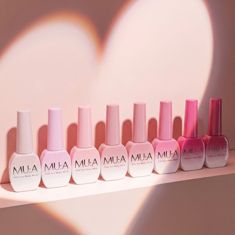 moiselle Moisel Blush in Mua 8-piece set Syrup Gel /