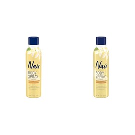 Nair Hair Remover Body Spray, Arm, Leg and Bikini Hair Removal Spray, 7.5 Oz Can (Pack of 2)