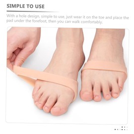 Minkissy 6pairs Metatarsal Cushions for Men and Women Forefoot Pads for Comfortable Walking Prevent Blisters and Heel Slipping and Skin Tone Colors for High Heels and Everyday Shoes