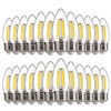 FLSNT B11 E26 LED Chandelier Light Bulbs, 60W Equivalent, 5000K