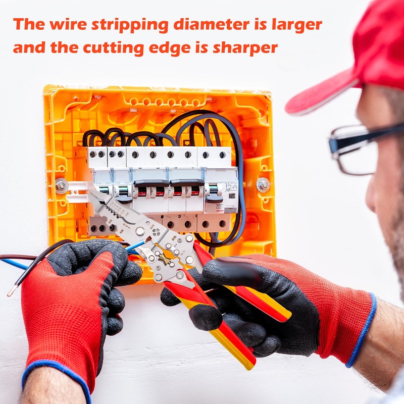 Wire Stripper - 9 in 1 Wire Stripping Tool Electrician