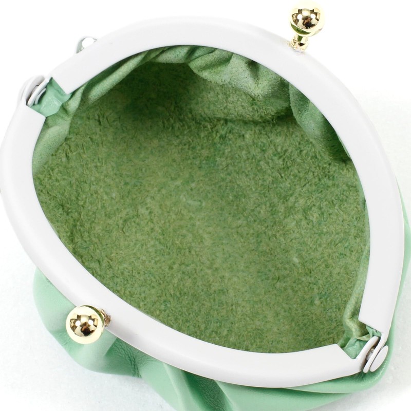Kitamura PH0759 Coin Purse, Light Green/White [Green] 31901, One size