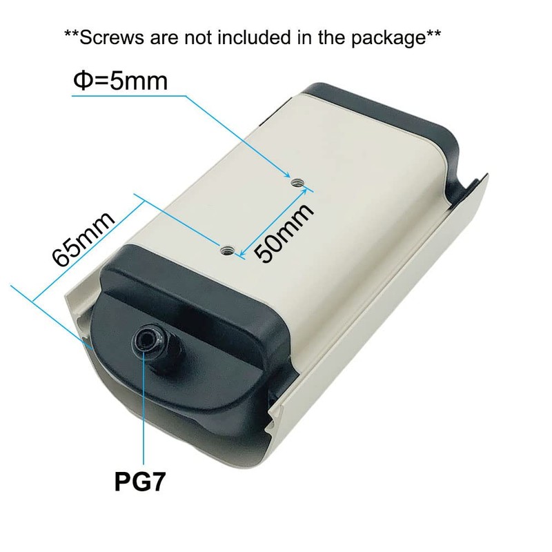 OwlCat 6 Inch Outdoor Weatherproof Small Duty Aluminum CCTV Housing