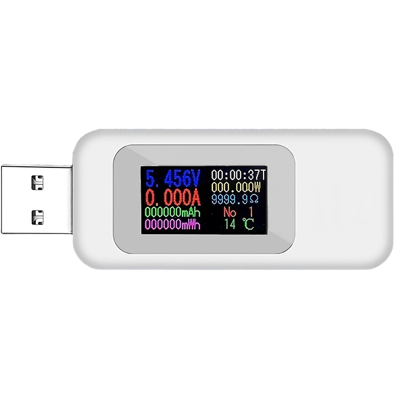 Retoo USB Tester Meter Current Meter Multimeter Voltage Tester Voltmeter