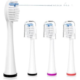 Waterpik Replacement Brush Heads for Waterpik Sonic-Fusion 2.0 Flossing Toothbrush ...