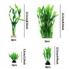 QUOZUO Piante per Acquario da Decorazione, Piante Artificiali per Acquario,