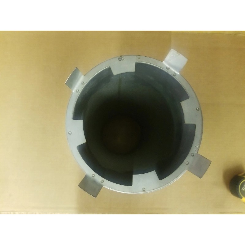 Duravent FSRJ4 FasNSeal Tall Cone Roof Jack