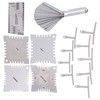 Guitar Measuring Set String Distance Height Radian Ruler Stainless Steel