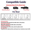 Washable Microfiber Non-Slip Towel Front Seat Cover, Gray