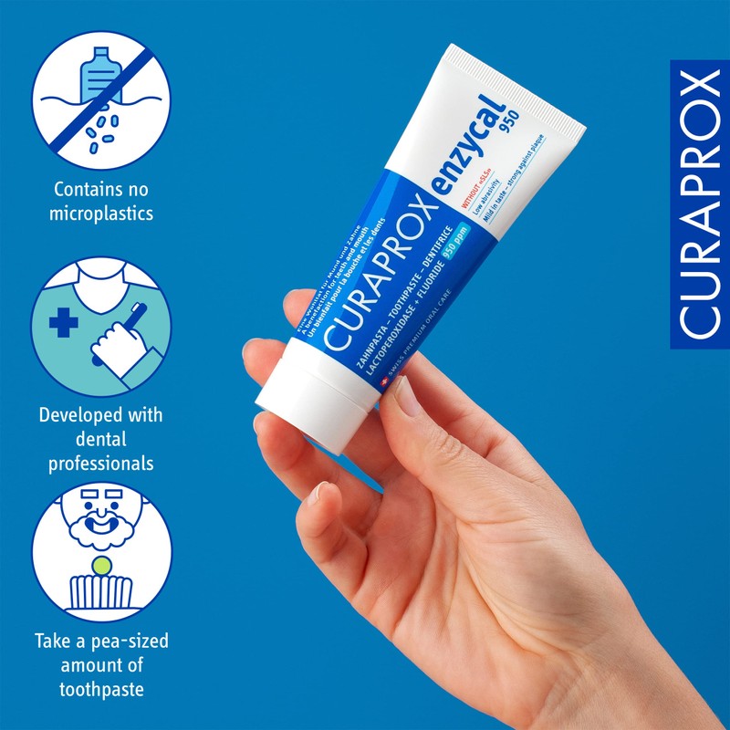 Curaprox Enzycal Toothpaste 75ml