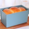 CHEFMADE Pullman Loaf Pan with Lid, 1 lb Dough Capacity
