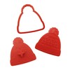 PME CH24CCC099 Cookie Cutters & Stamps, Cozy Christmas (Set of