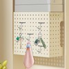AccEncyc Black Peg Locks Plastic Pegboard Hook Locks Pegboard Display