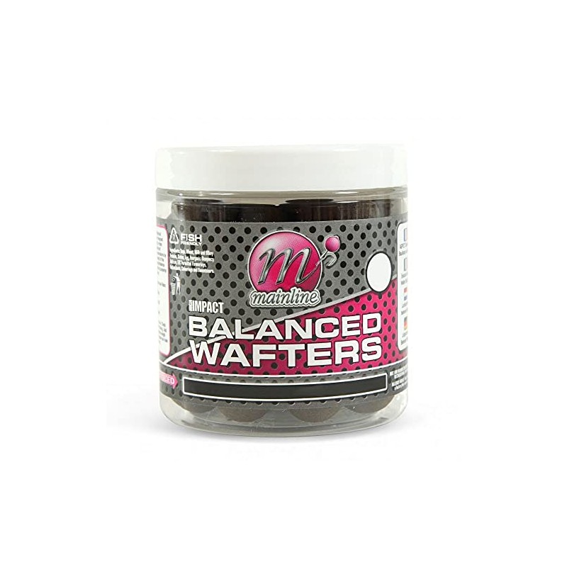 Mainline Baits HIGH IMPACT™ BALANCED WAFTERS 15mm 250ml TUB (Salty