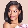 Shake-N-Go Human Hair Weave Dahlia Yaky (10"-18") [18"] (Color: 1B)