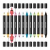 Molotow Sketcher Twinmarker Main Kit 2 (Brush Tip & 3