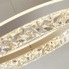 Modern LED Chandelier Pendant Lighting for Kitchen Island, 3000K/4500K/6000K Selectable