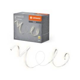 LEDVANCE TV MOOD Striscia LED con connessione USB, 2,8 W, 200 lm, luce bianca calda con 3500 K, flessibile e pieghevole, per uso interno, autoadesiva, LED non sostituibile, facile installazione