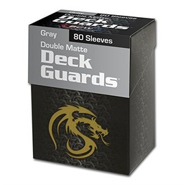 BCW 1-DGM80-GRY Deck Guard - 80 Boxed - Matte - Gray