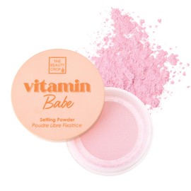 The Beauty Crop The Beauty Crop Vitamin Babe Setting Powder - Talc-Free Loose Powder for Flawless Finish - Pink Shade - 0.35 oz