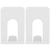 Jazooli Metal Book Ends | Perfect as Bookends for Shelves,