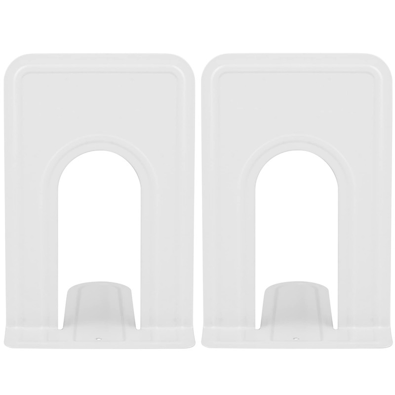 Jazooli Metal Book Ends | Perfect as Bookends for Shelves,