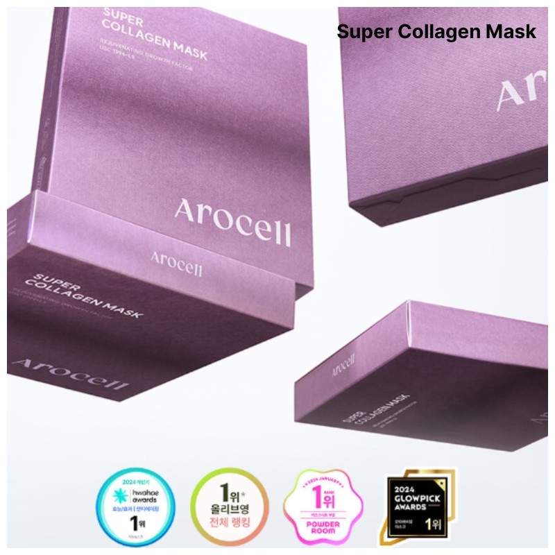 AROCELL TXA Mask + Super Collagen Mask + Botulcare Mask