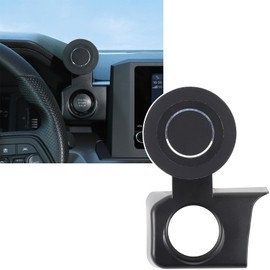 Car Magnetic Phone Holder Compatible with Toyota Tacoma 2024-2026, Center Console 8-inch Screen Navigation Bracket Dashboard Engine Start Stop Button Attached Cell Phone Mount Rotatable Accessories