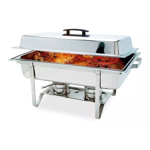 Dilitools Bufetera Chafer Inserto Entero 9 Lt Plegable Acero Inox