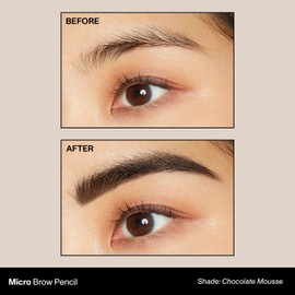 Micro Brow Dual-Ended Pencil & Spoolie - Chocolate Mousse
