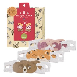 Honyarado RLK38462 Nagaya Warm Eye Mask, Assorted D, Set of 6