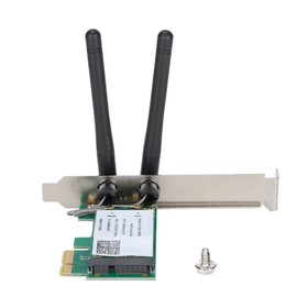 WiFi Adapter DualBand 2.4/5Ghz 300Mbps Signal Stability Wireless Connector for PC Desktop