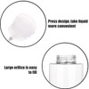 MFUOE 2pcs 150ml Nail Polish Remover Pump Dispenser Empty Bottle