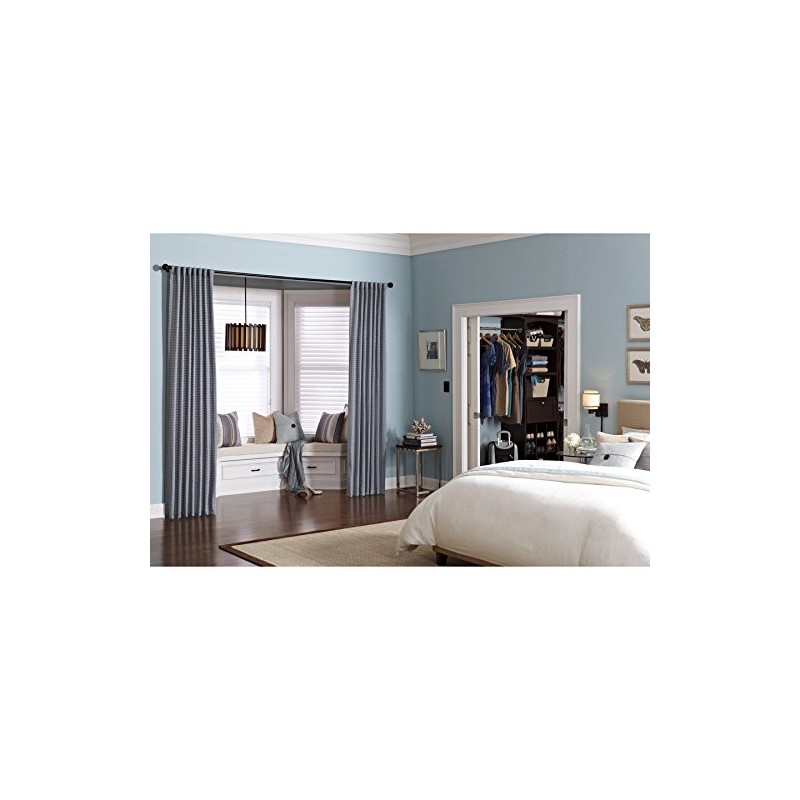 allen + roth 17.75-in W Pecan Standard Pendant Light with