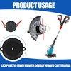 Replacement cutting disc with screw, edge cutting disc, cutting disc