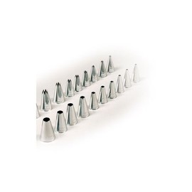Franz Mensch Piping Nozzle Set Round 10 Pieces - 1 Set