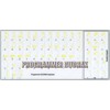 Dvorak Programmer Keyboard Labels Layout ON Transparent Background with Blue,