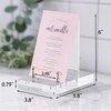Acrylic Easel Display Stand, Compact and Versatile Stand with Adjustable