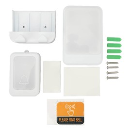 Cordless Doorbell LED Color Battery Powered Deaf Mute Services Caller for The Elderly Doorbell Operating Kit for Home