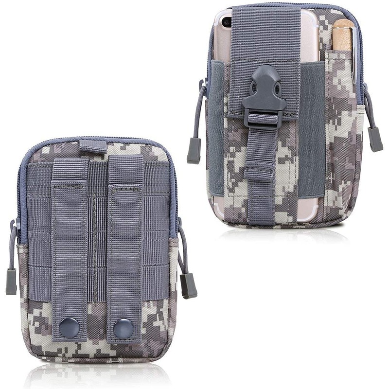 Y8HM Small Nylon Fabric Hiking Waist Packs, Multi-Purpose Poly Tool