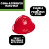 Cordova H34R4 Hard Hat, Full-Brim Style, 4-Point Ratchet Suspension, Class