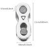 Cocoarm Pack of 10 Chain Lock 6/7/8/9/10 Speed Chain Bicycle